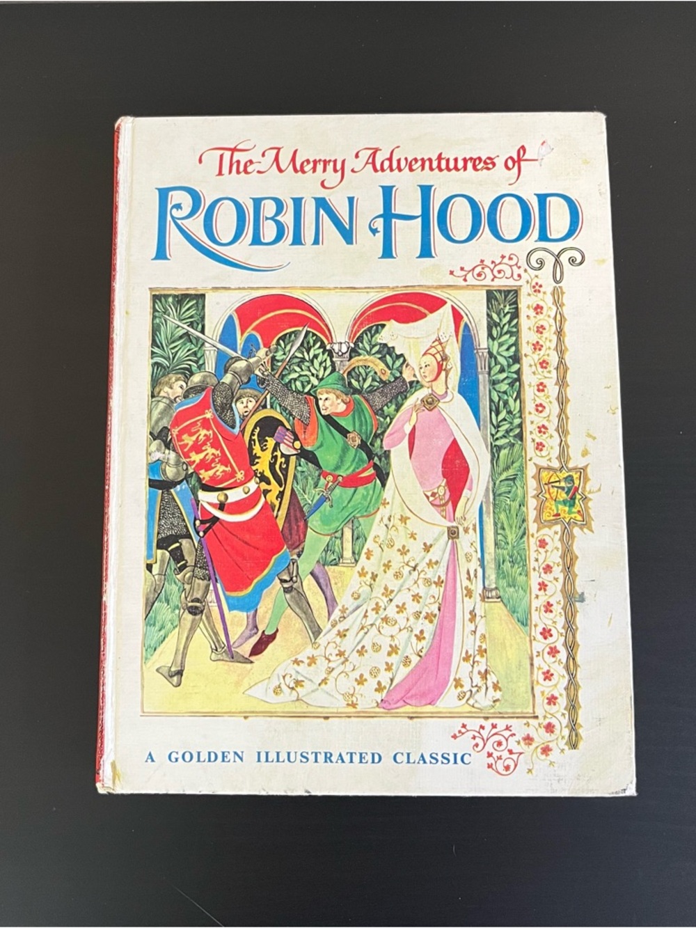 Vintage 1962 The Merry Adventures of Robin Hood Book